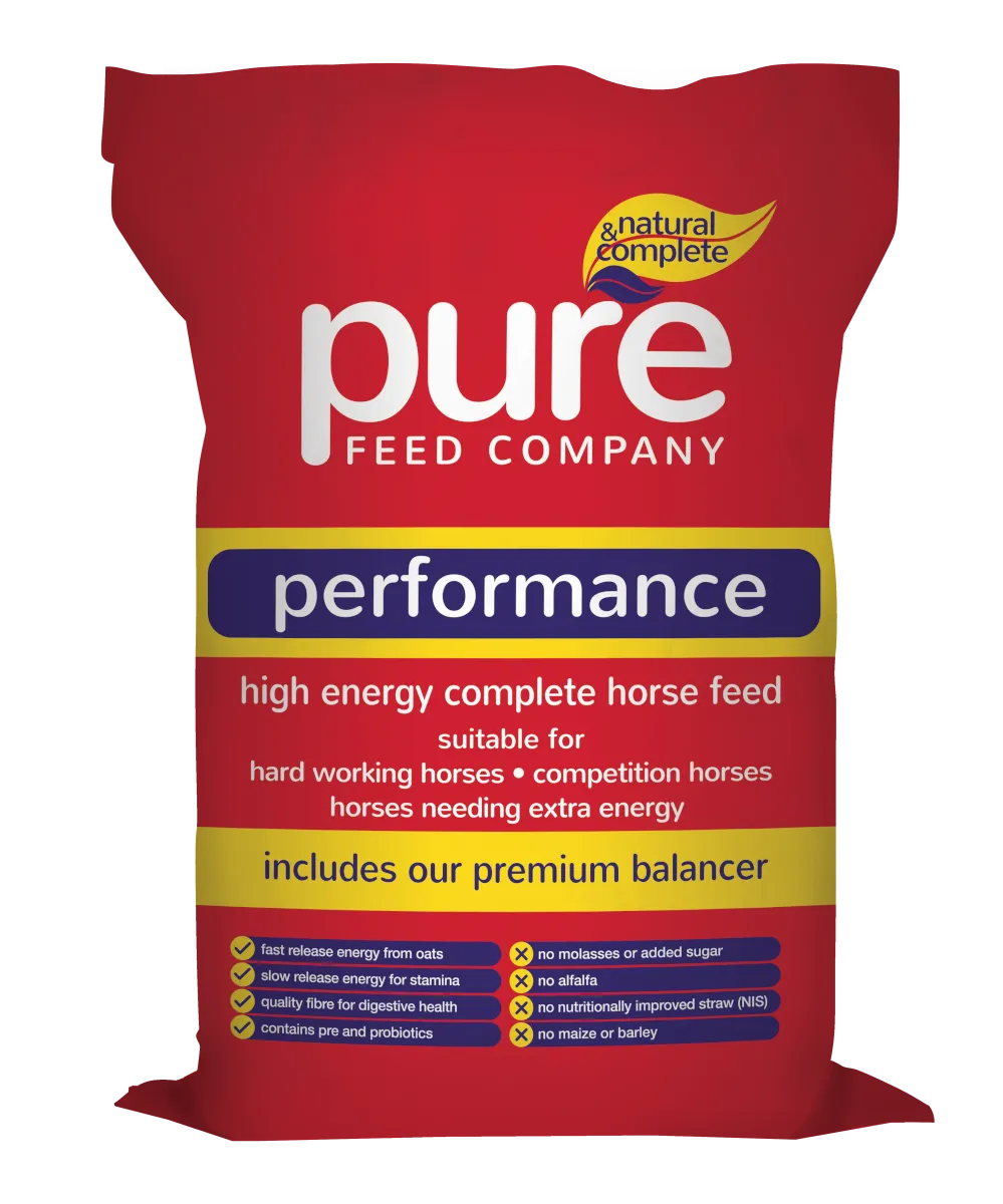 Pure Feeds Performance Complete Horse Feed 15kg