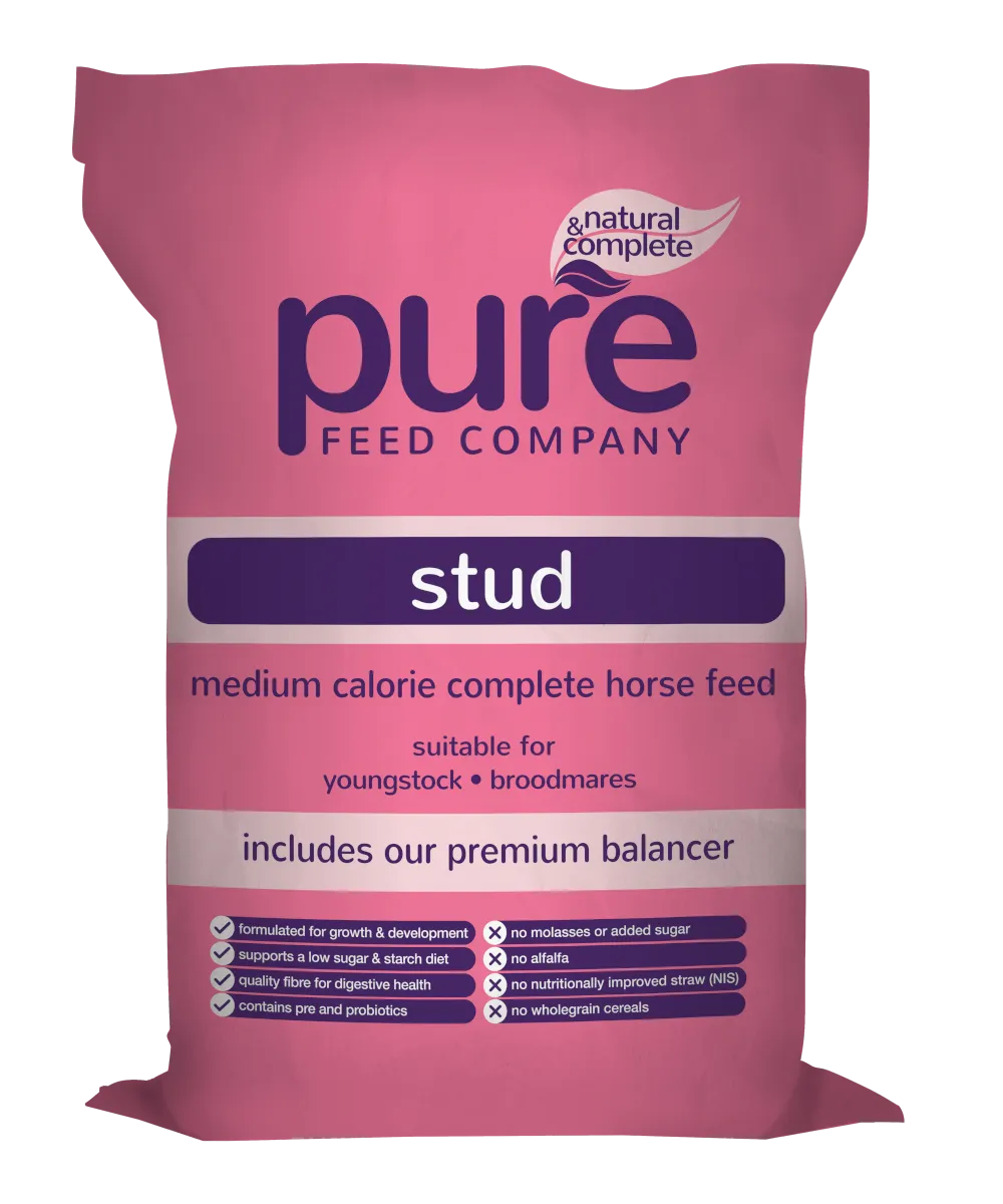 Pure Feeds Stud Complete Horse Feed 15kg