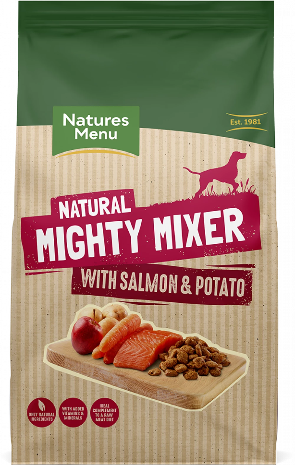 Nature's Menu Mighty Mixer Salmon & Potato (2kg)