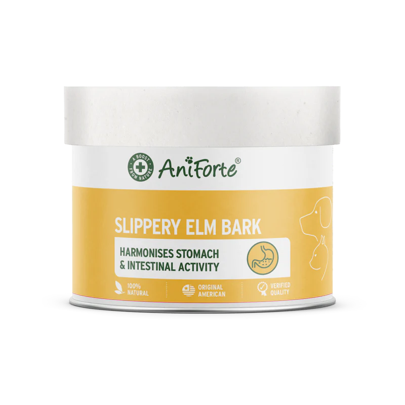 Aniforte Slippery Elm Bark Powder - Supports Digestion and Healthy Gastric Mucosa