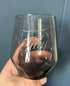 Personalised Engraved Dog Ear Wine Glass