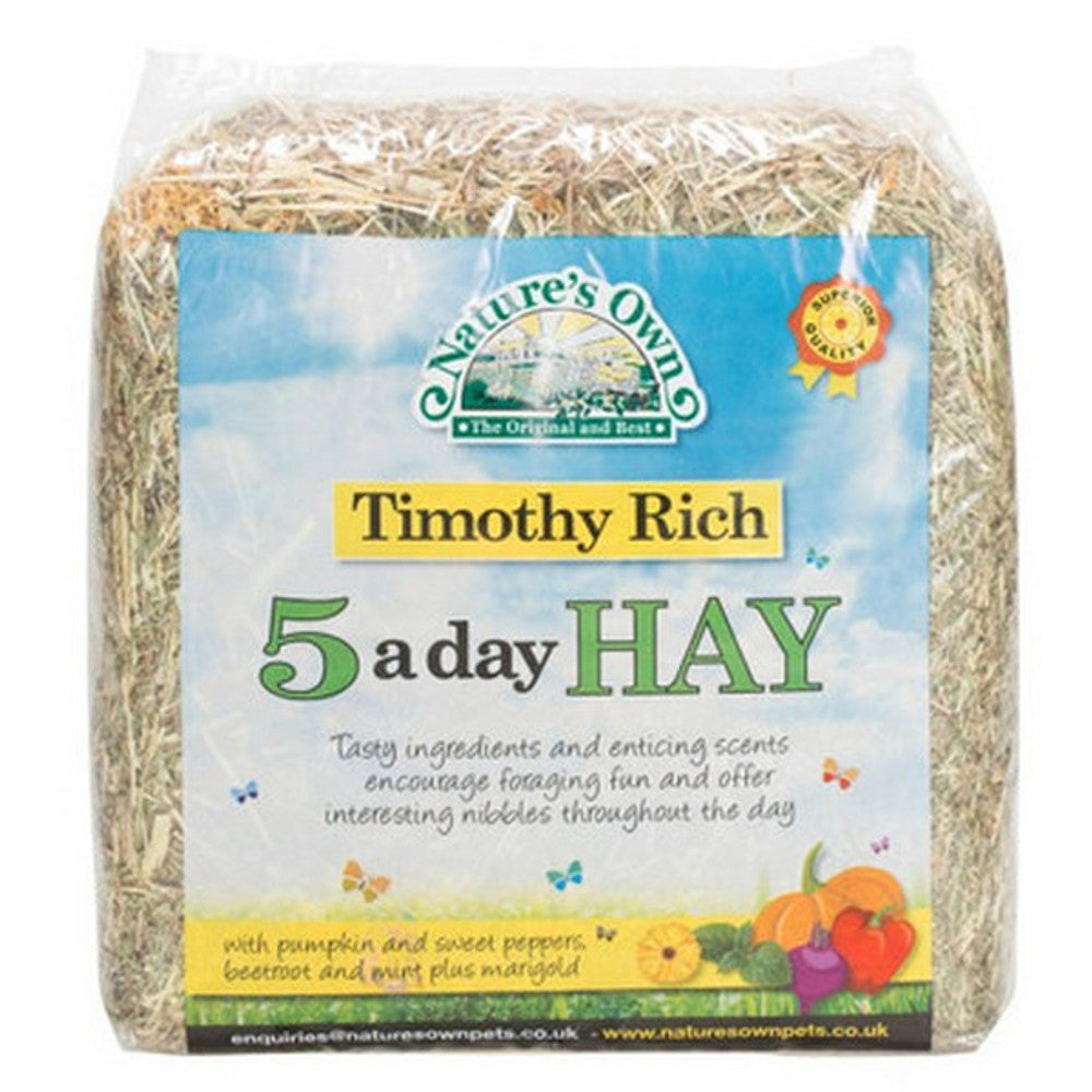 Timothy Rich 5-A-Day Hay 1kg