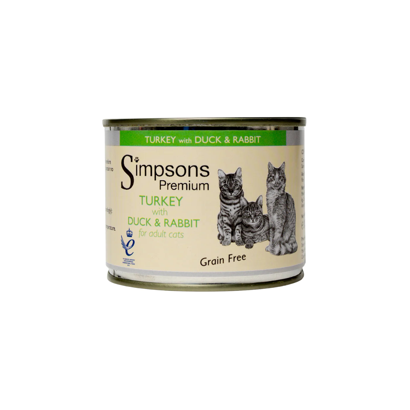 Simpsons Cat Food - Turkey with Duck & Rabbit (200g)