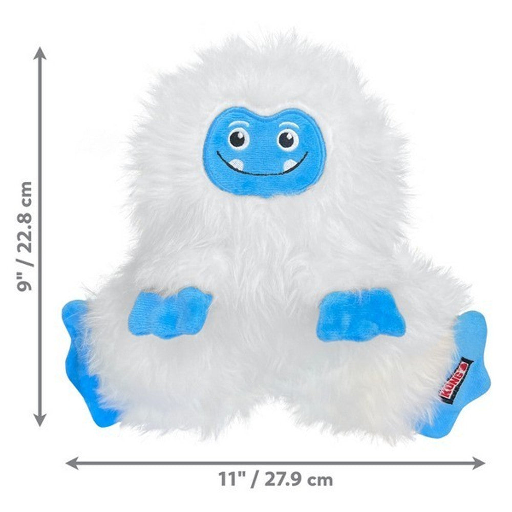 KONG Holiday Frizzles Yeti Medium Large