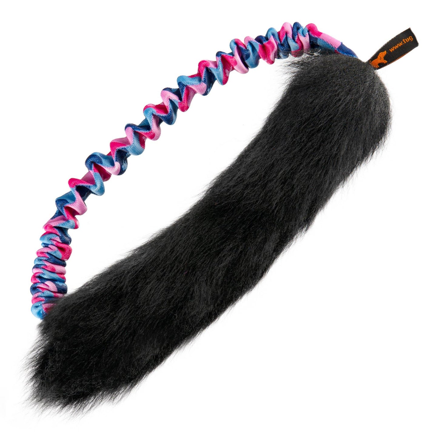 Sheepskin Bungee Ring Tug | Durable | Tug-E-Nuff