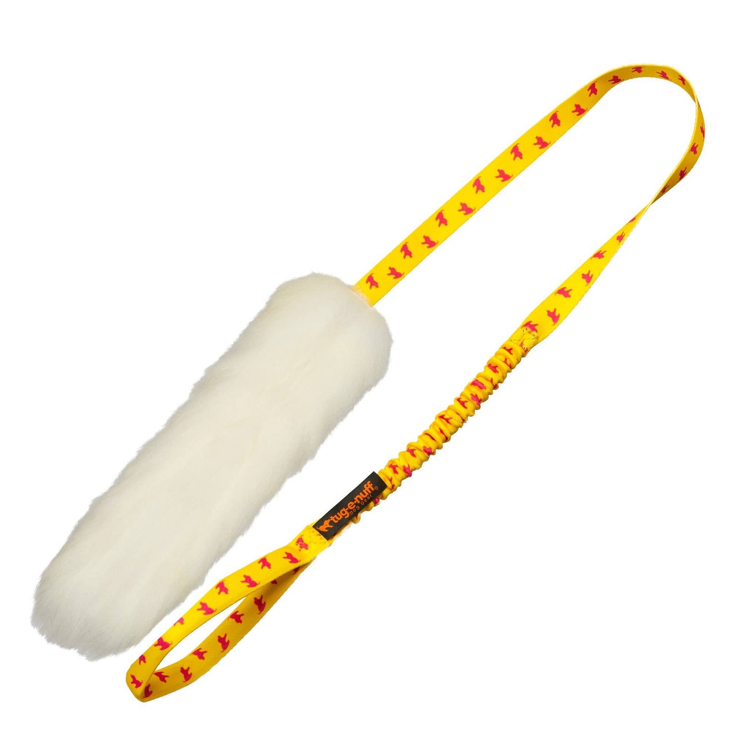 Sheepskin Bungee Chaser | Interactive Dog Toys | Tug-E-Nuff