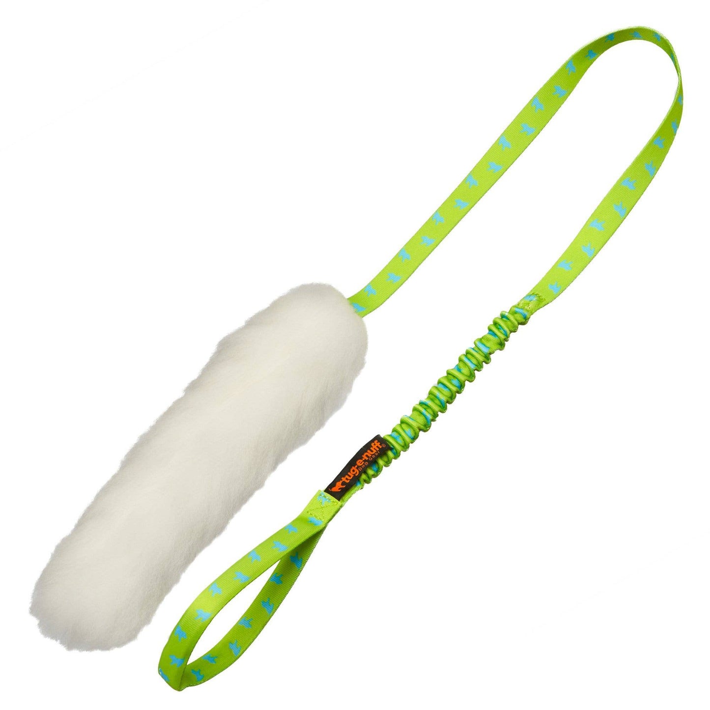 Sheepskin Bungee Chaser | Interactive Dog Toys | Tug-E-Nuff