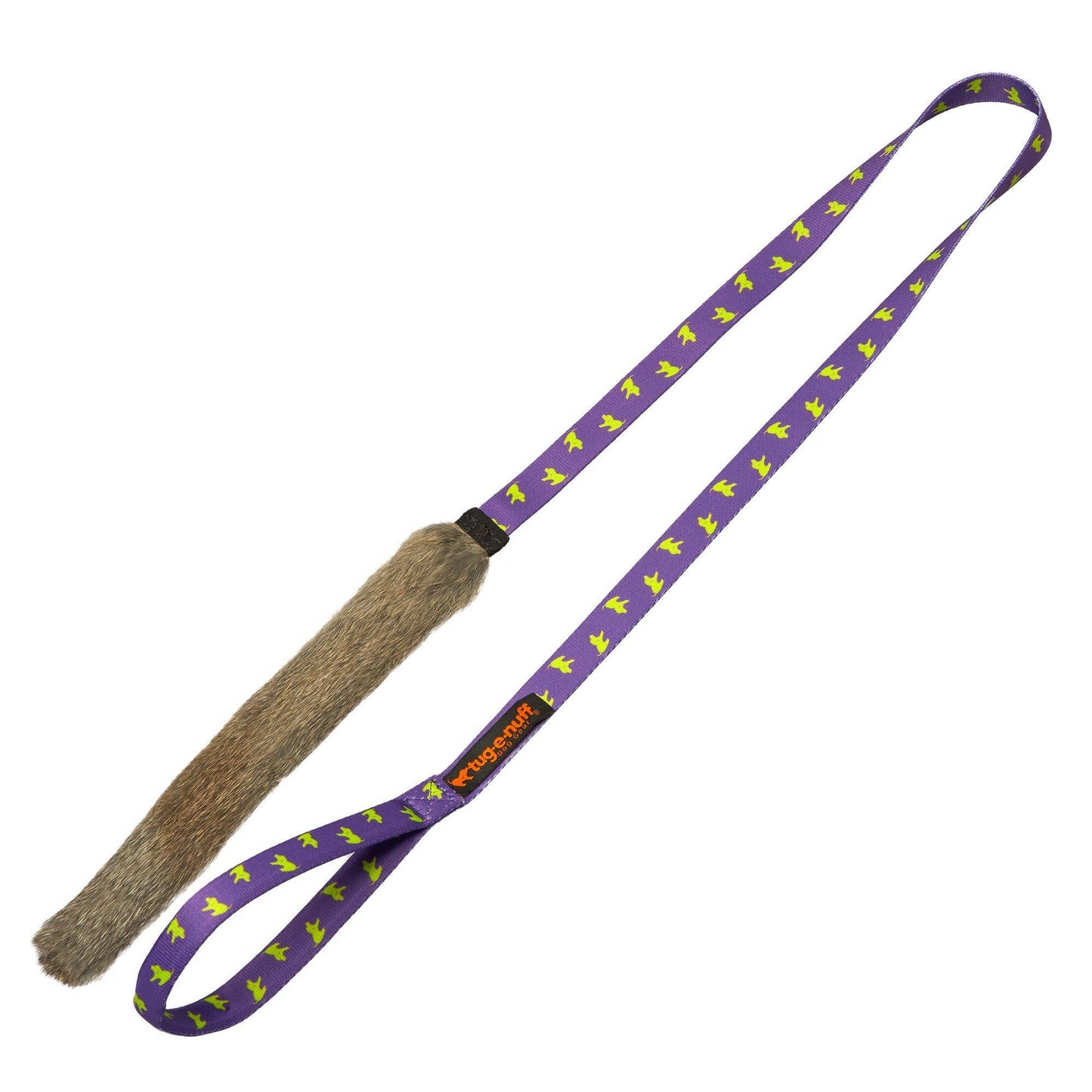 Rabbit Fur Chaser Tug | Responsibly Sourced | Tug-E-Nuff