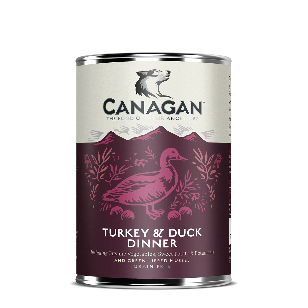 Canagan Turkey with Duck Dinner 400g