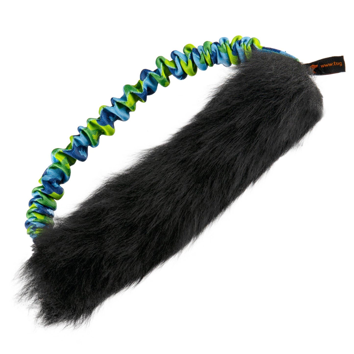 Sheepskin Bungee Ring Tug | Durable | Tug-E-Nuff
