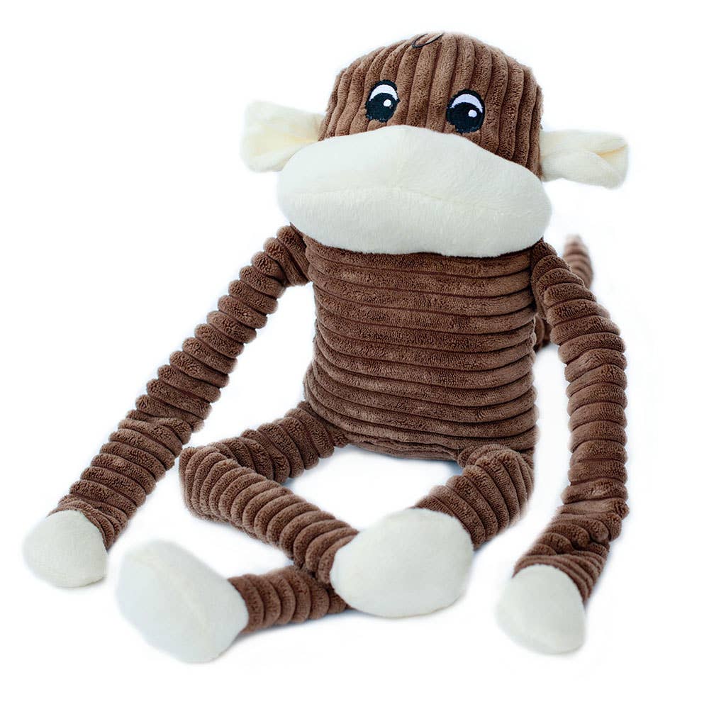 Spencer the Crinkle Monkey - XL Brown