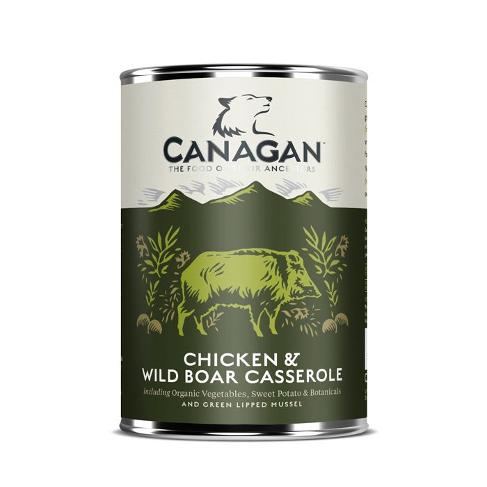 Canagan Chicken & Wild Boar Casserole 400g - Tilly's Treat Cupboard