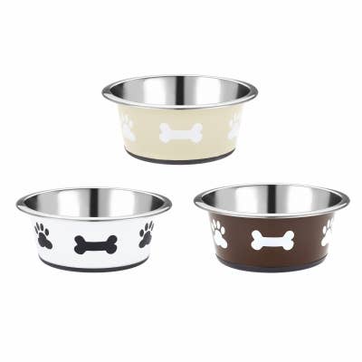 Posh Paws Neutral Dish Bowl 900ml