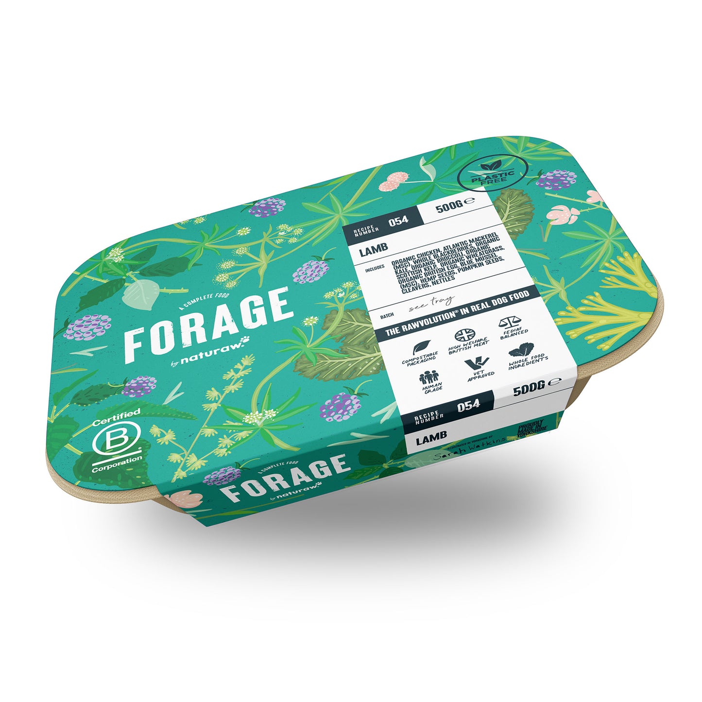 Naturaw Forage: Lamb (500g)