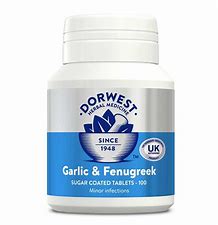 Dorwest Garlic and Fenugreek Tablets
