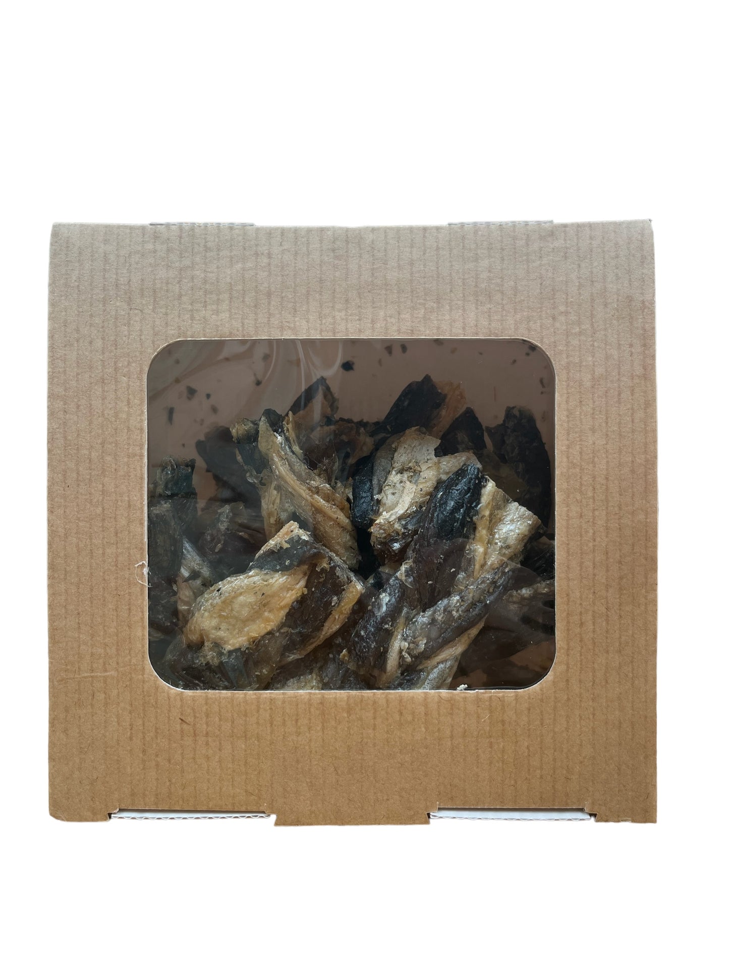Braided Salmon Skin Crisps
