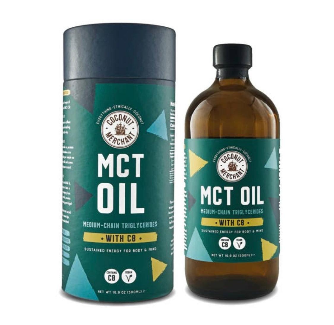 Coconut Merchant MCT Oil with 97% C8 (500ml)