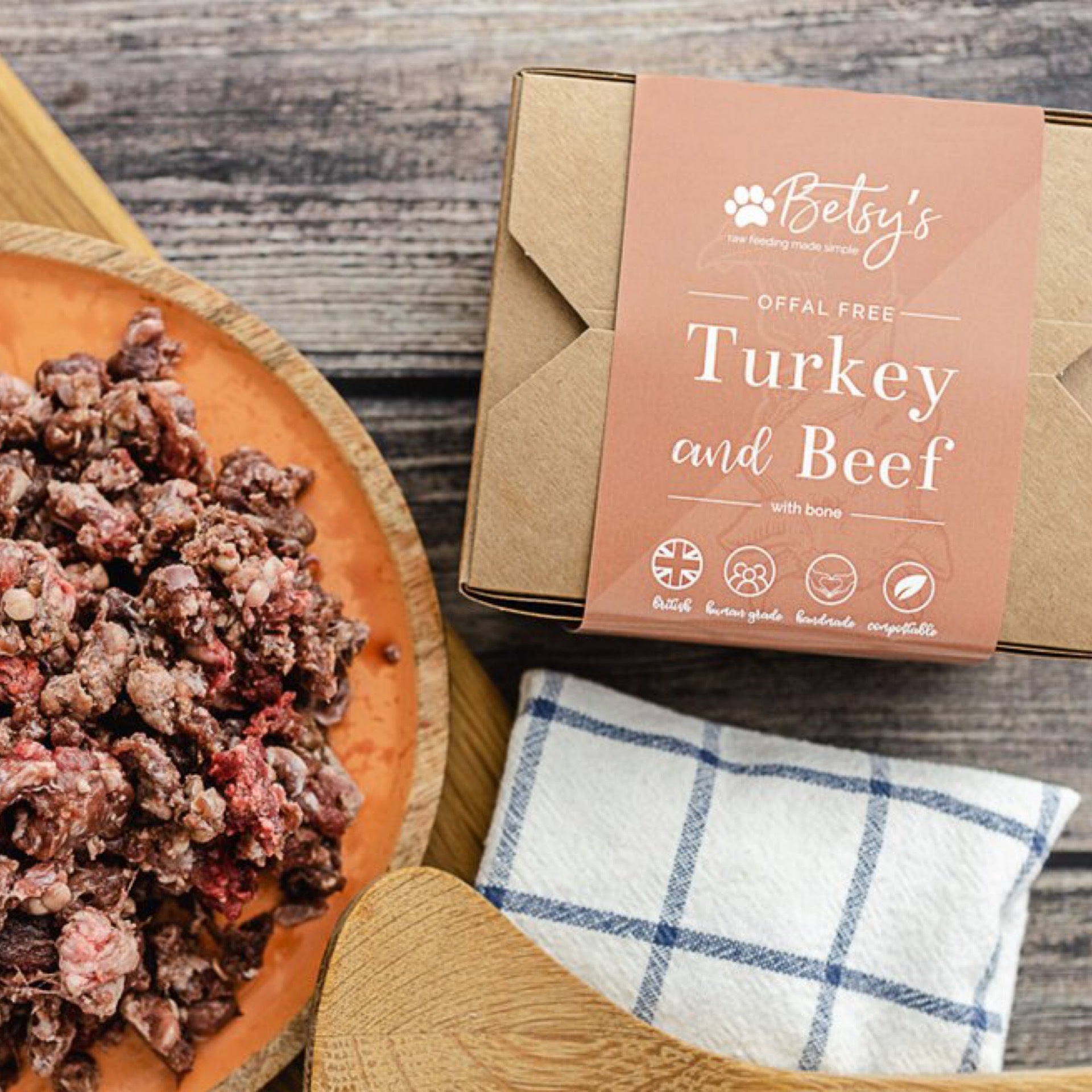 Betsy’s Turkey and Beef Offal Free