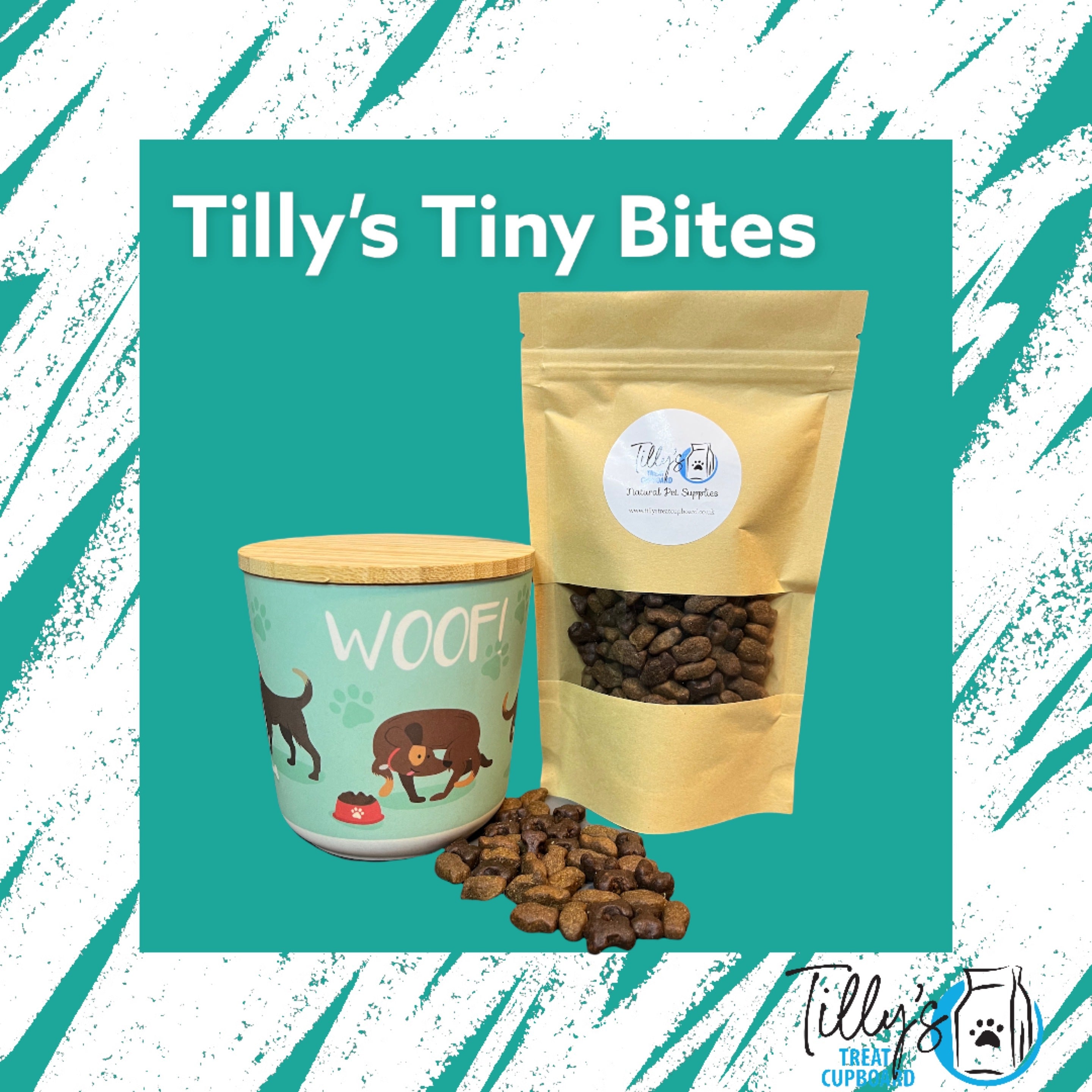 Ollie & Luna Mixed Bites Poultry and Fish 150g