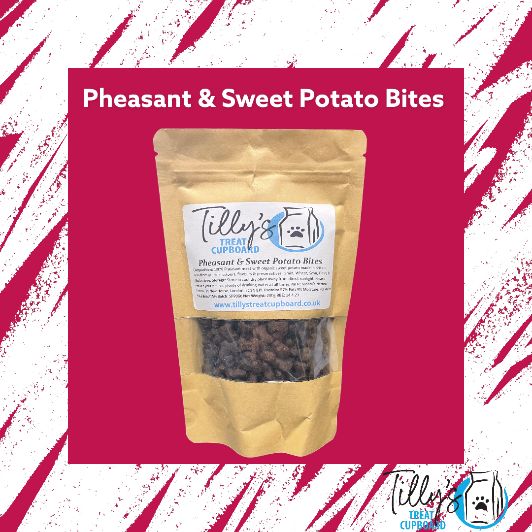Pheasant and Sweet Potato Bites 100g