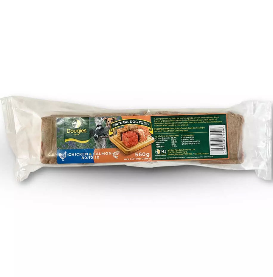 Dougie’s Chicken & Salmon 80/10/10 560g