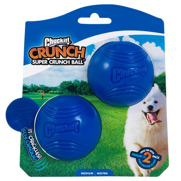Chuckit! Super Crunch Ball Medium 2-Pack - Tilly's Treat Cupboard