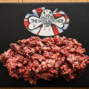 The Dog's Butcher Ox Tripe with Turkey 80/10/10 1kg