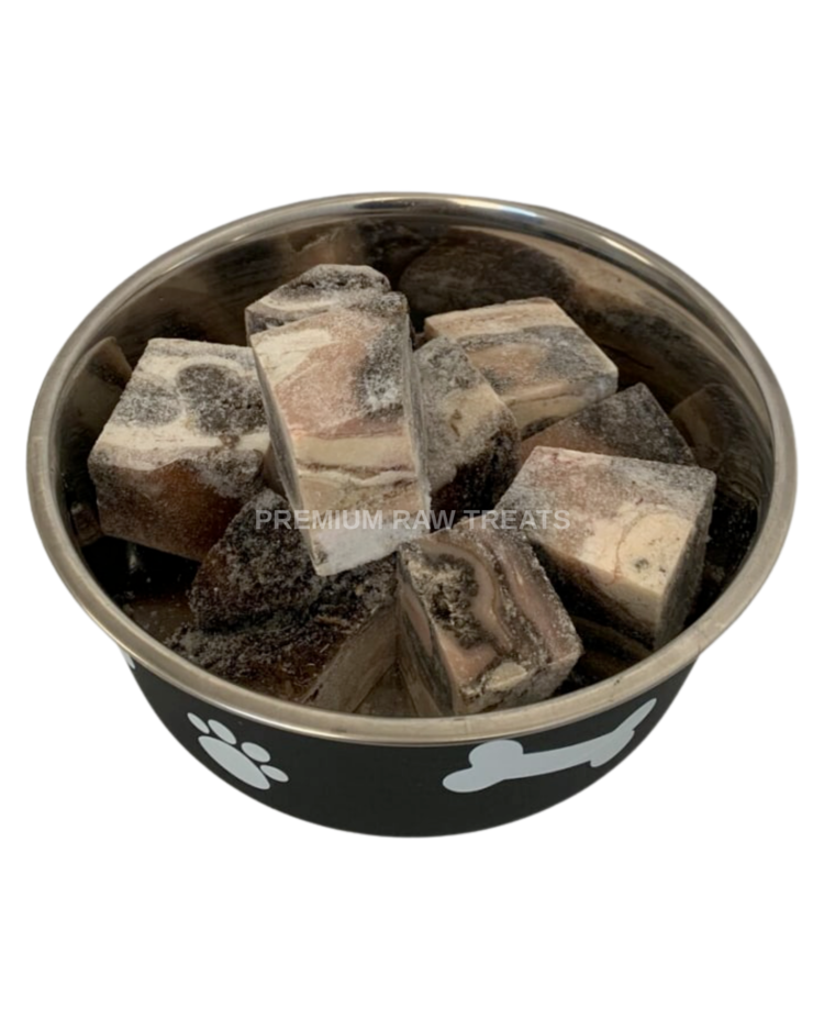 Raw Beef Tripe Chunks 1kg