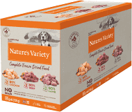 Nature's Variety Complete Freeze Dried Food Mulitpack 7 x 120g