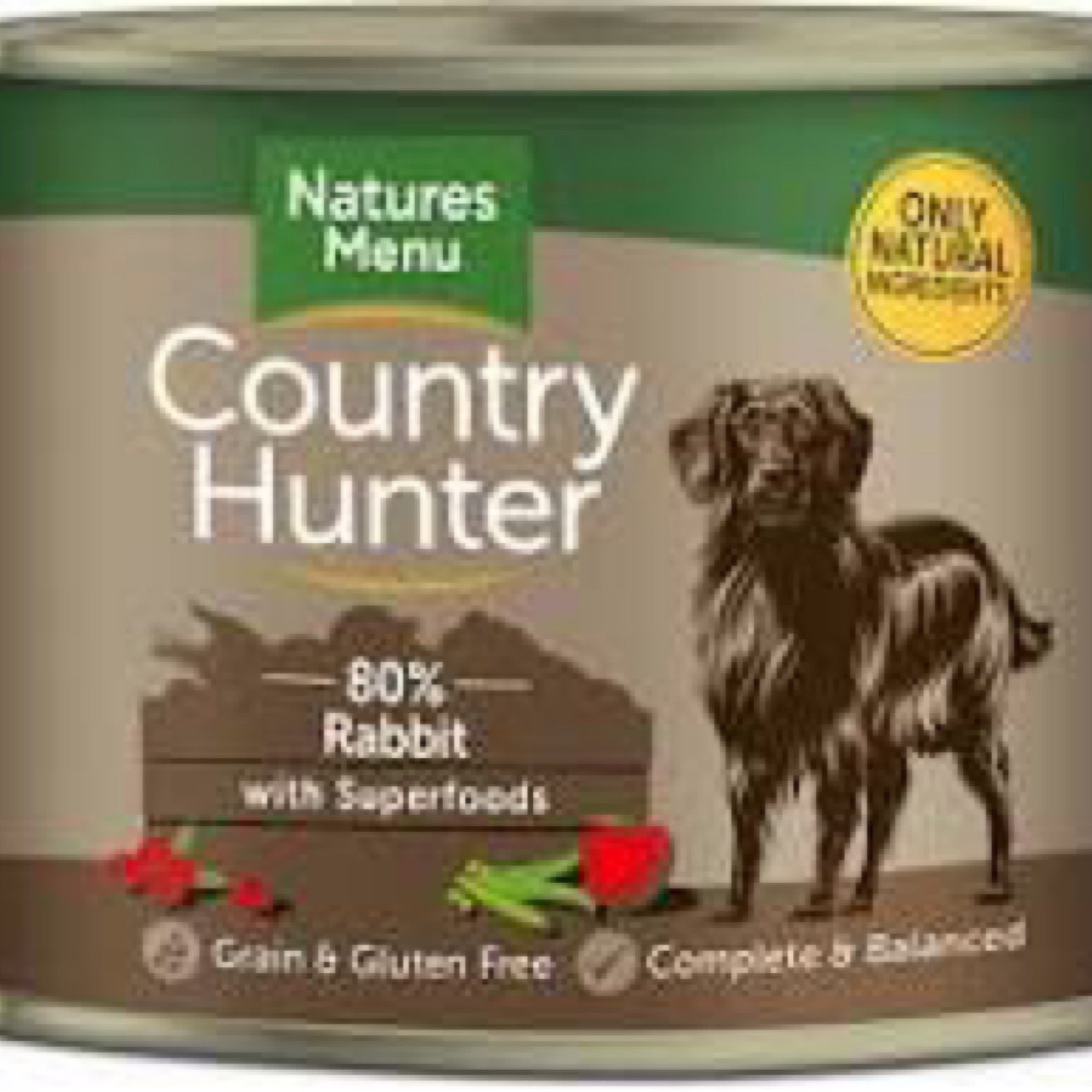 Nature’s Menu Country Hunter Rabbit with Superfoods (600g)