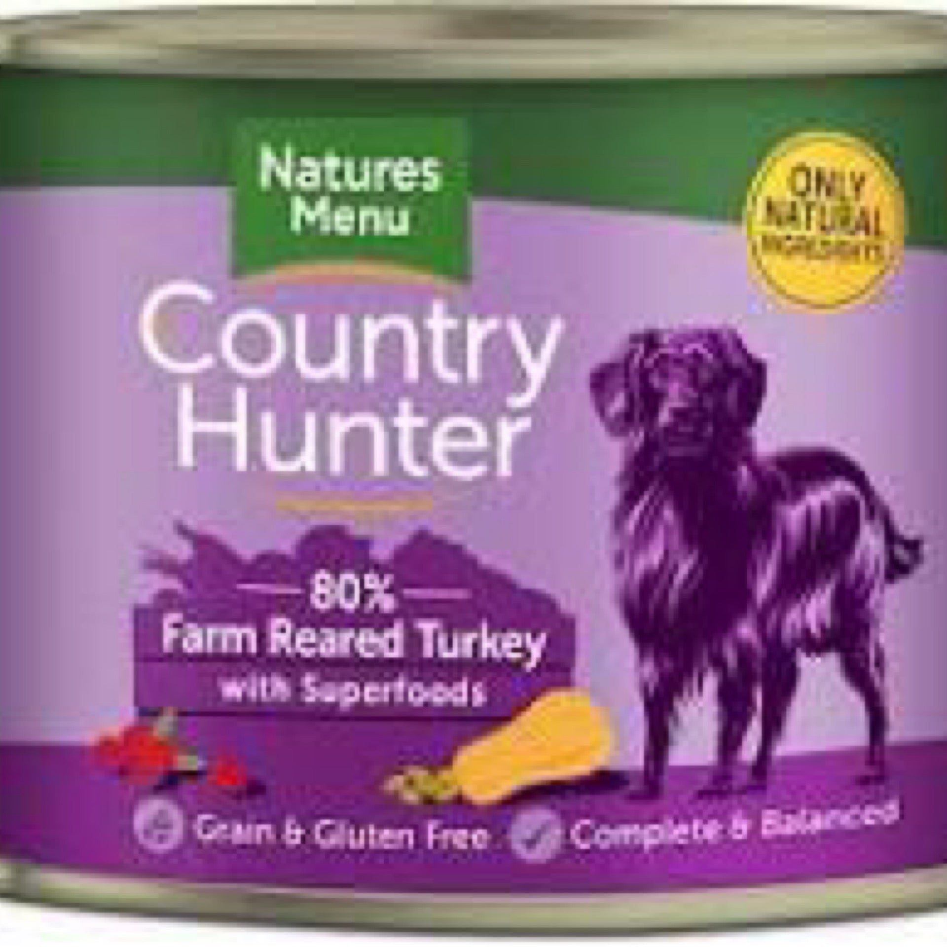 Natures Menu Country Hunter Turkey with Superfoods 600g