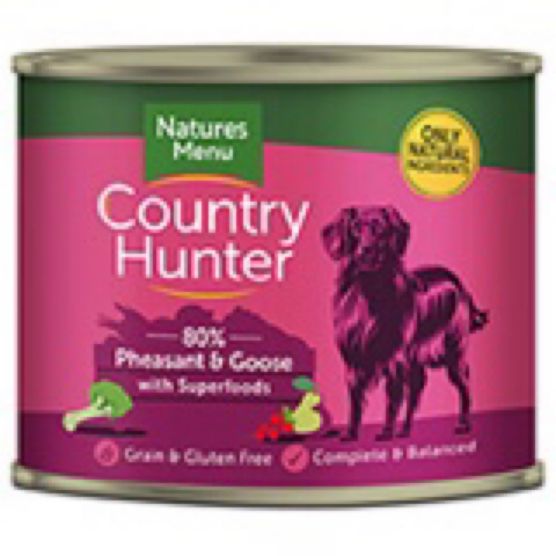Natures Menu Country Hunter Pheasant & Goose with Superfoods 600g