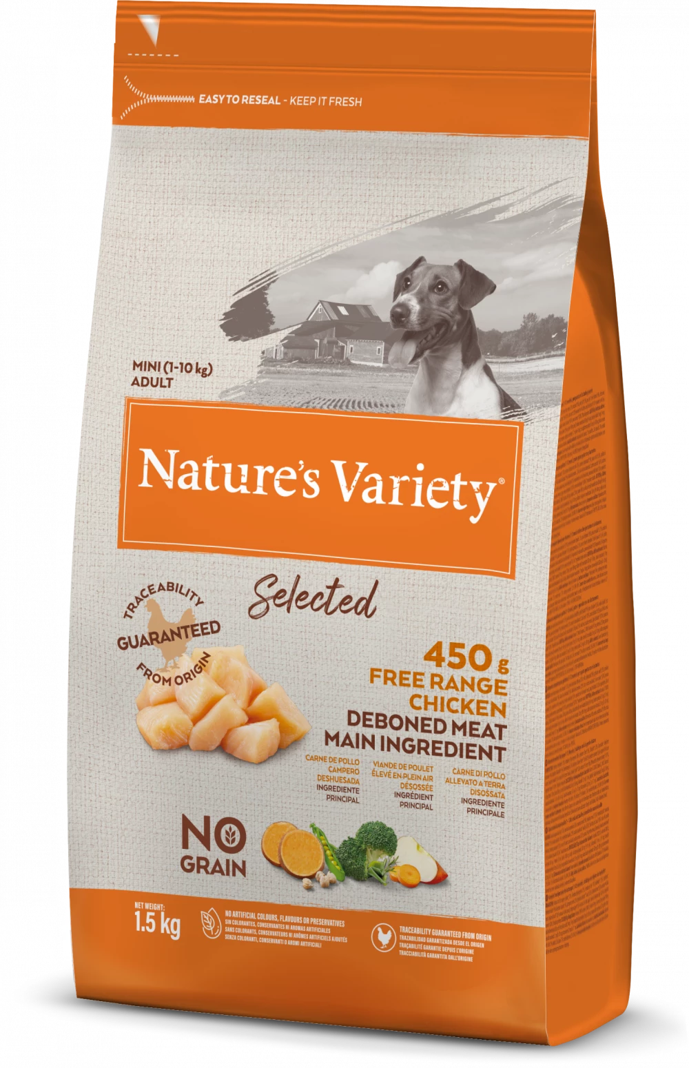 Nature's Variety Selected Dry Free Range Chicken for Small Breed Dogs