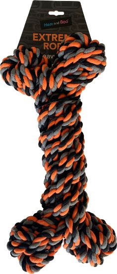 Hem & Boo Extreme Super Heavy Rope Bone Shaped Toy