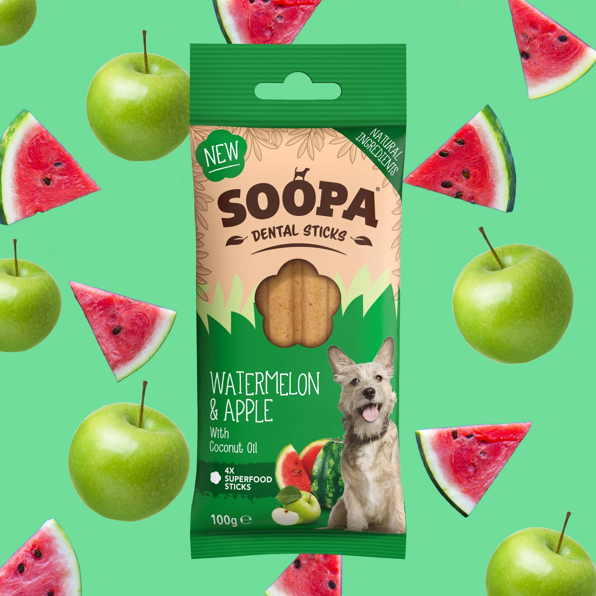 Soopa Watermelon & Apple Sticks