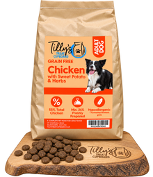 Tilly's Grain Free ADULT Chicken with Sweet Potato & Herbs