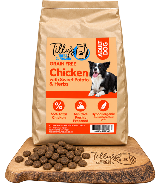 Tilly's Grain Free ADULT Chicken with Sweet Potato & Herbs