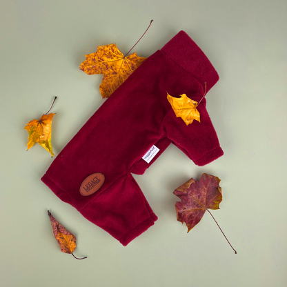HugglePets Legacy Polar Fleece Dog Explorer: Mulberry