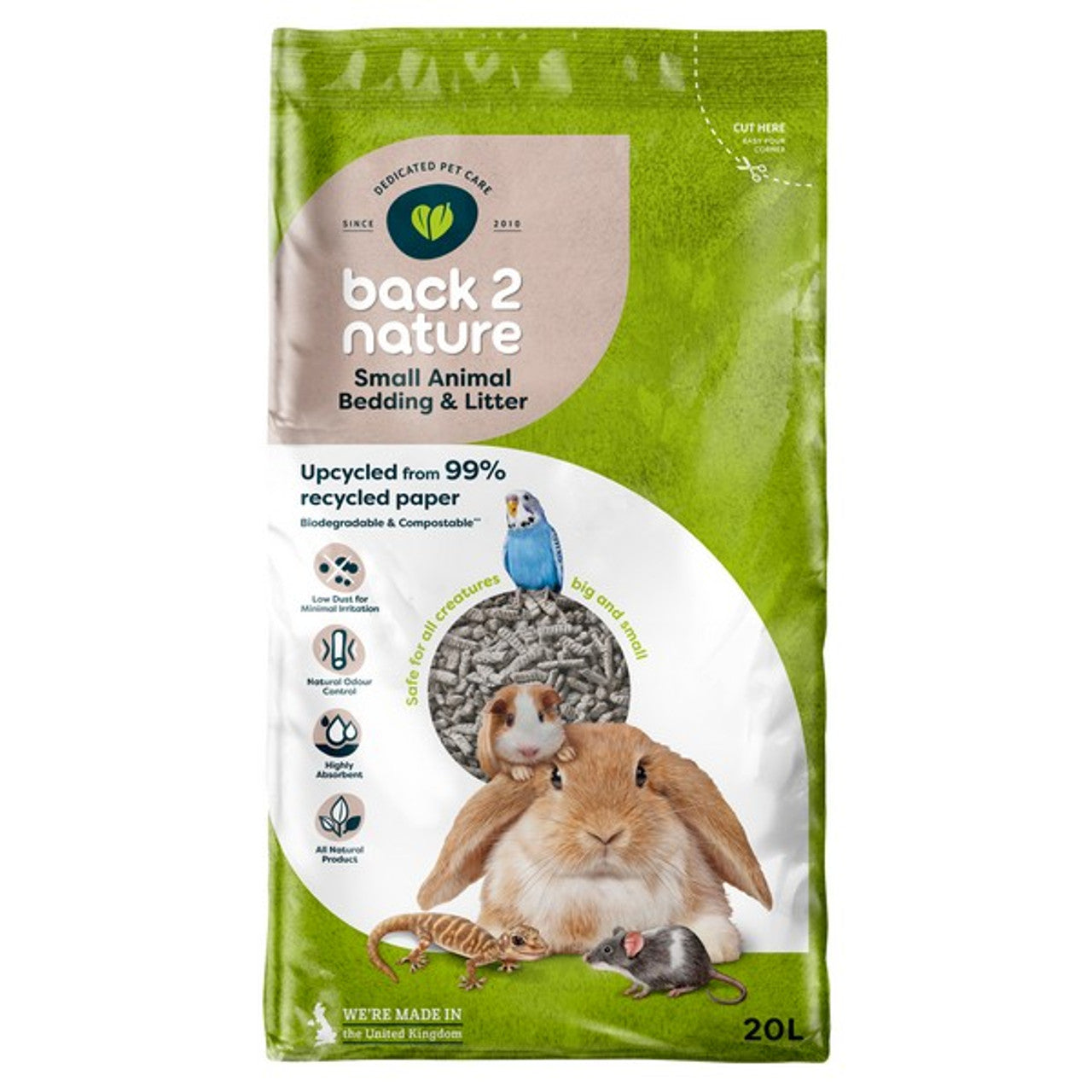 Back 2 Nature Small Animal Bedding and Litter