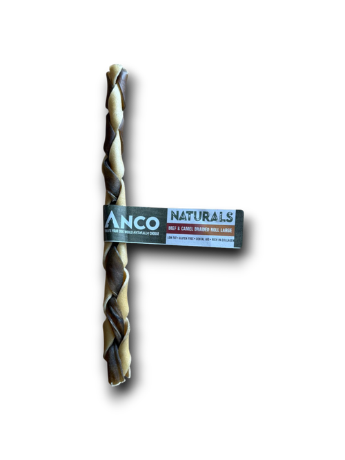 Beef & Camel Braided Roll