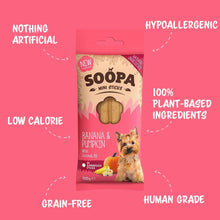 Soopa Banana & Pumpkin MINI Sticks