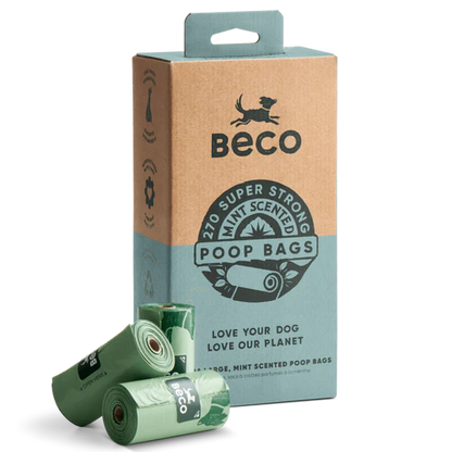Beco Large Poop Bags | Mint Scented