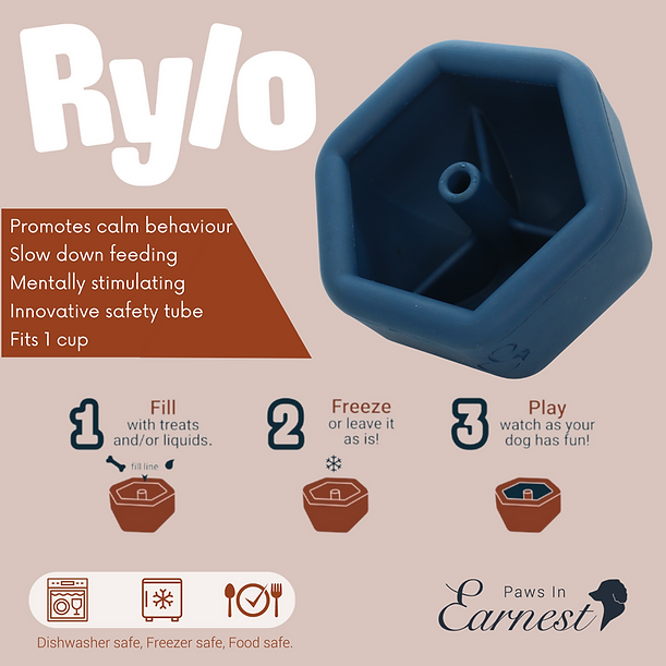 Rylo - Dog Enrichment Slow Feeder Toy