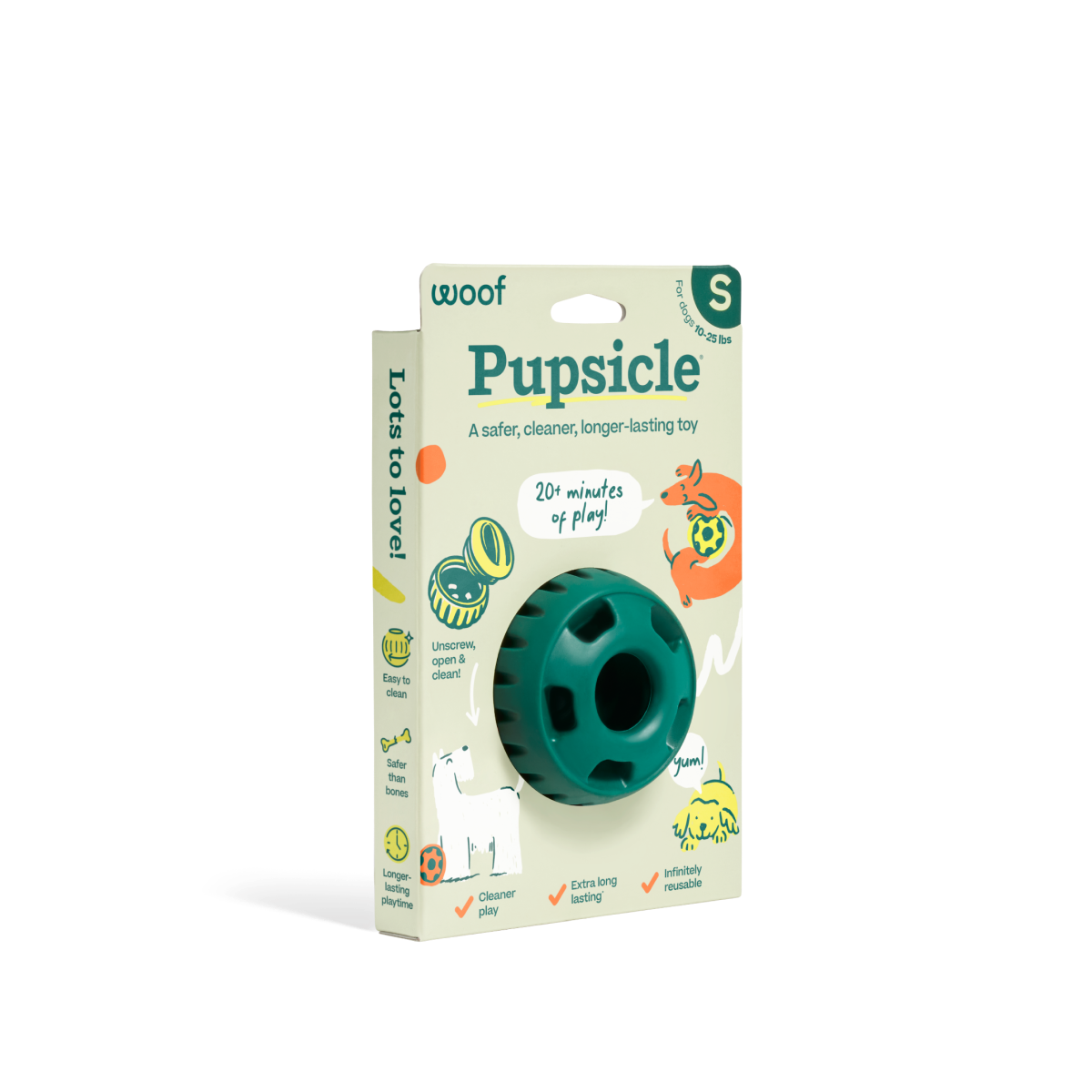 Woof | Pupsicle Forest Green