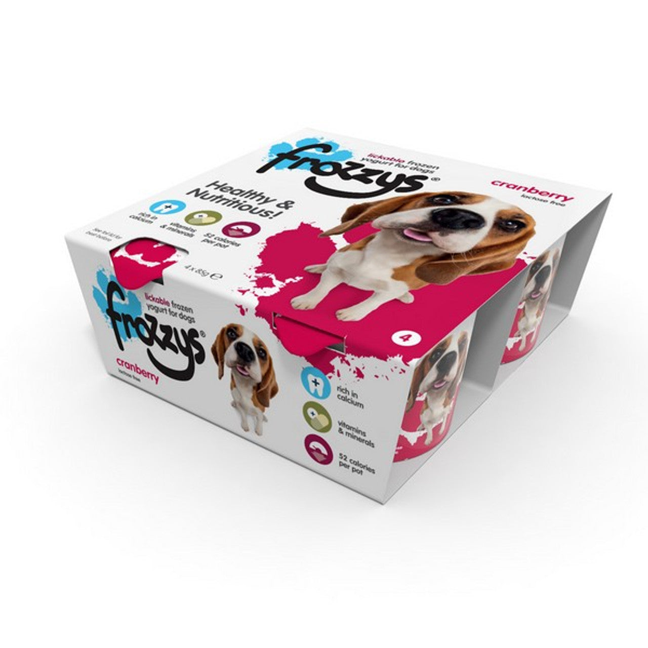 Frozzys Frozen Yogurt 85g x4