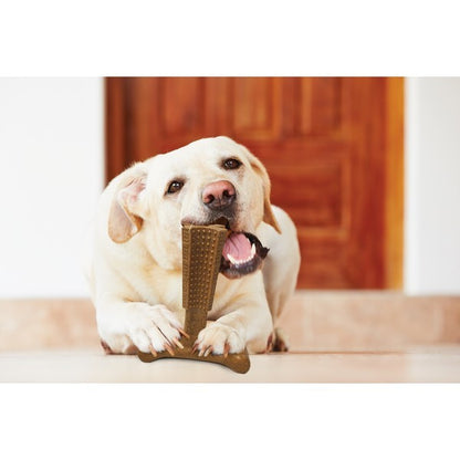 Bamboodles T Bone Chew Toy for Dogs Beef Flavour