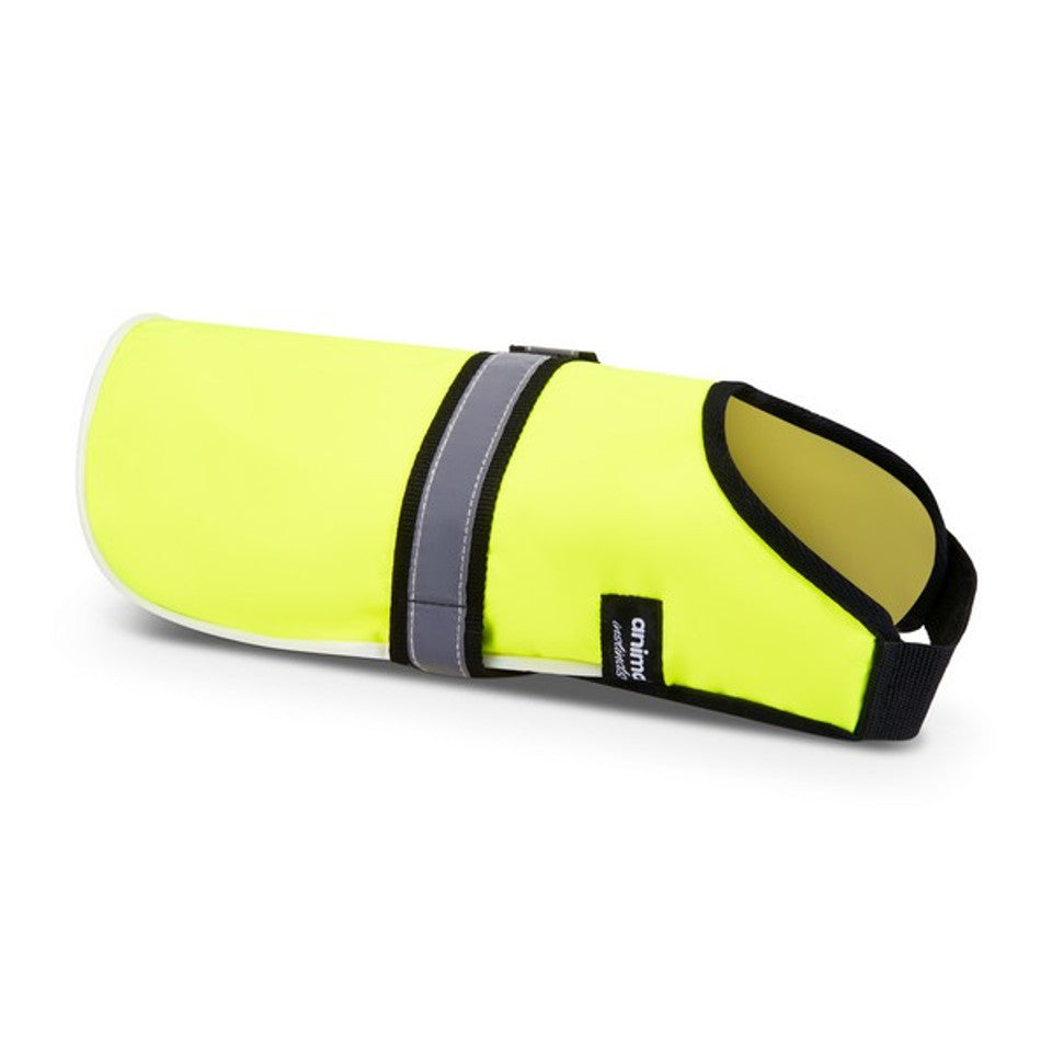 Animal Instincts Flashing Safety USB Flash Reflective Vest Yellow