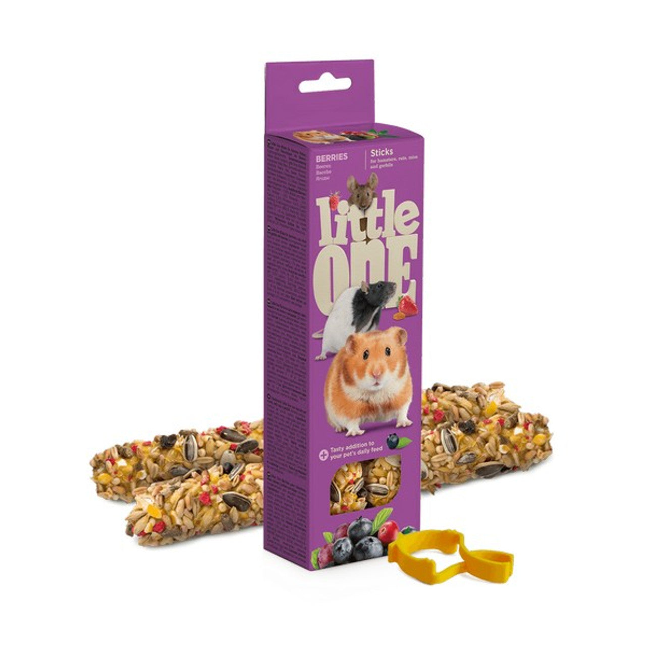 Little One Sticks For Hamsters, Rats, Mice And Gerbils With Berries 2x60g