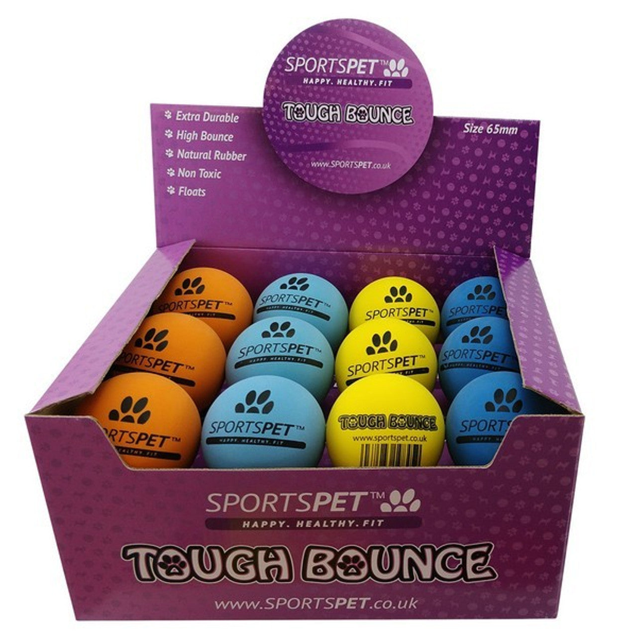 Sportspet Tough Bounce Medium 65mm