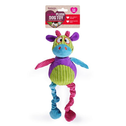 Rosewood Chloe Cow Plush Dog Toy